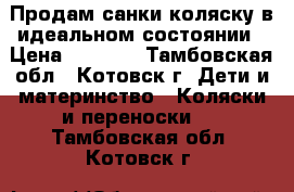 Продам санки-коляску в идеальном состоянии › Цена ­ 3 000 - Тамбовская обл., Котовск г. Дети и материнство » Коляски и переноски   . Тамбовская обл.,Котовск г.